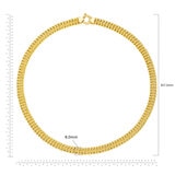 14ct Yellow Gold Infinity Link Necklace