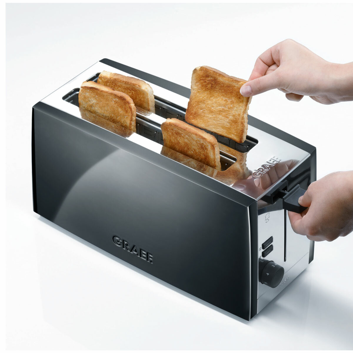 Image showing toaster with lift Image showing toaster with lift