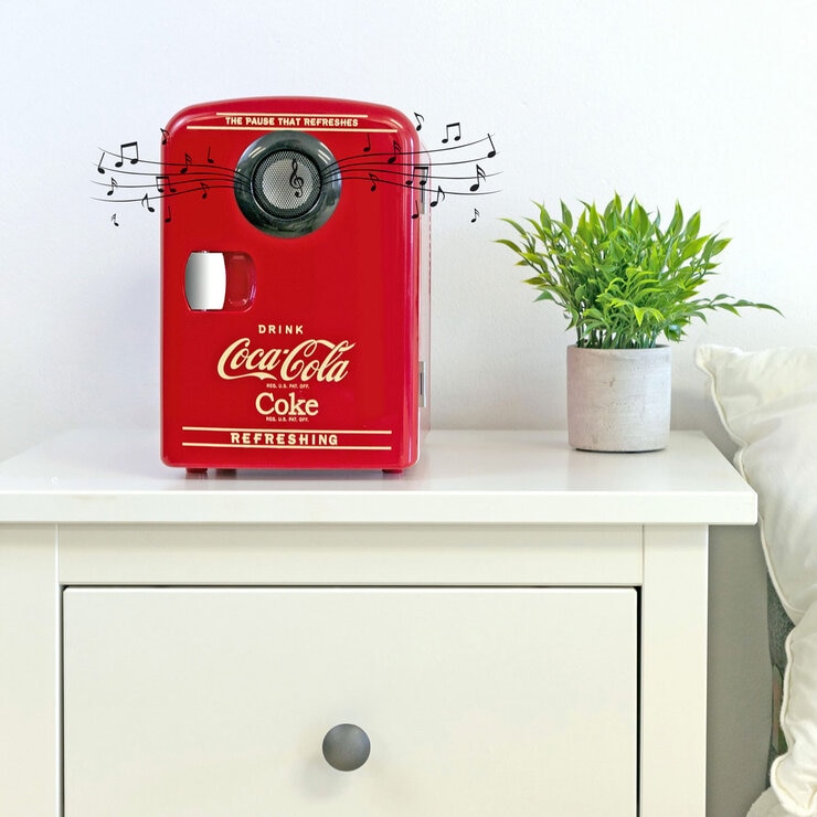 Coca-Cola Bluetooth Mini-Fridge Coca-Cola Bluetooth Mini-Fridge