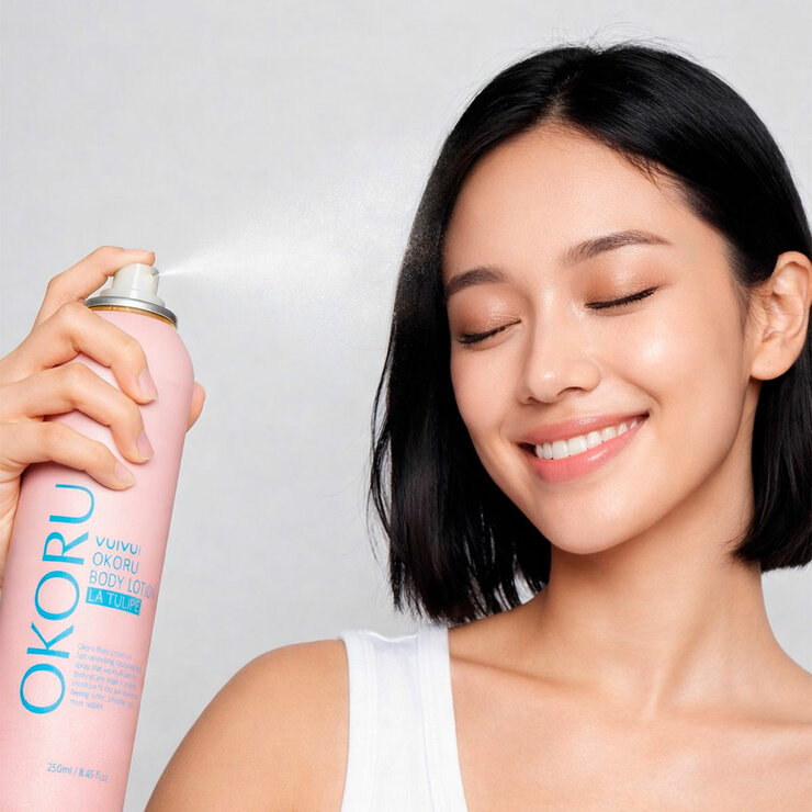 image of okoru body lotion