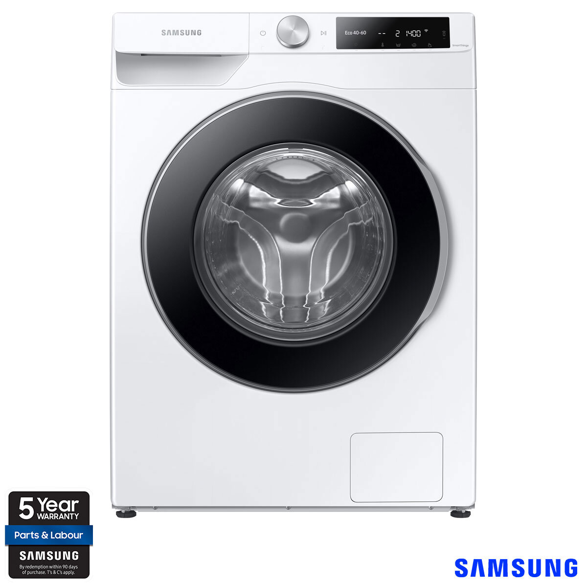 Samsung Series 7 WW90T634DLECS1 Auto Dose Washing Machine, 9kg 1400rpm, in White