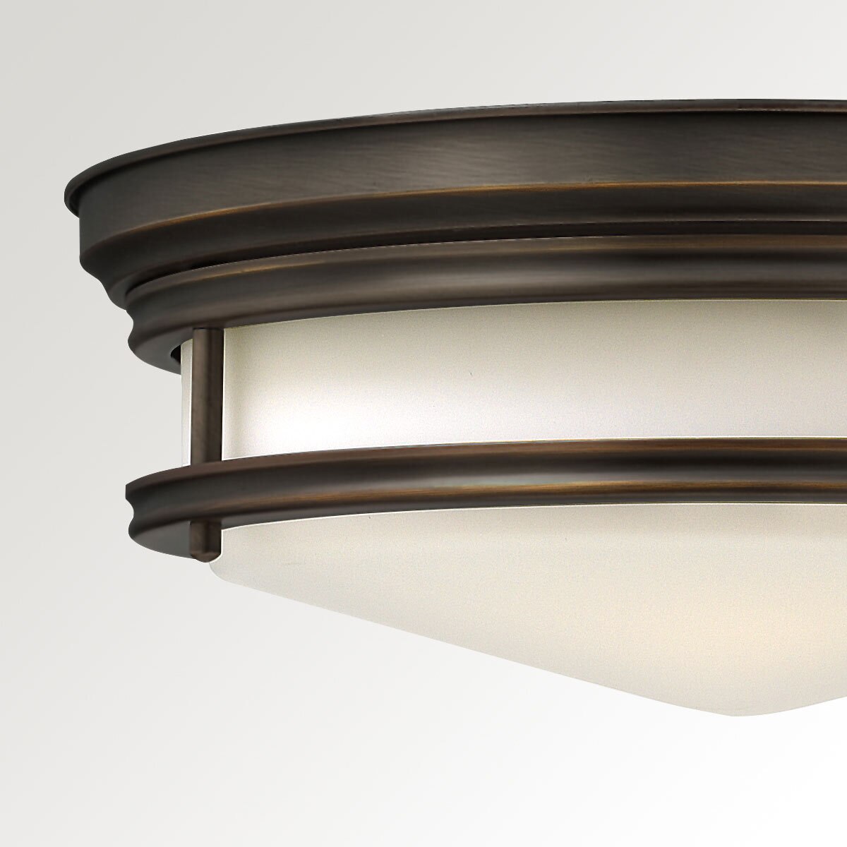 Hadley 3 Light Flush - Oil Rubbed Bronze