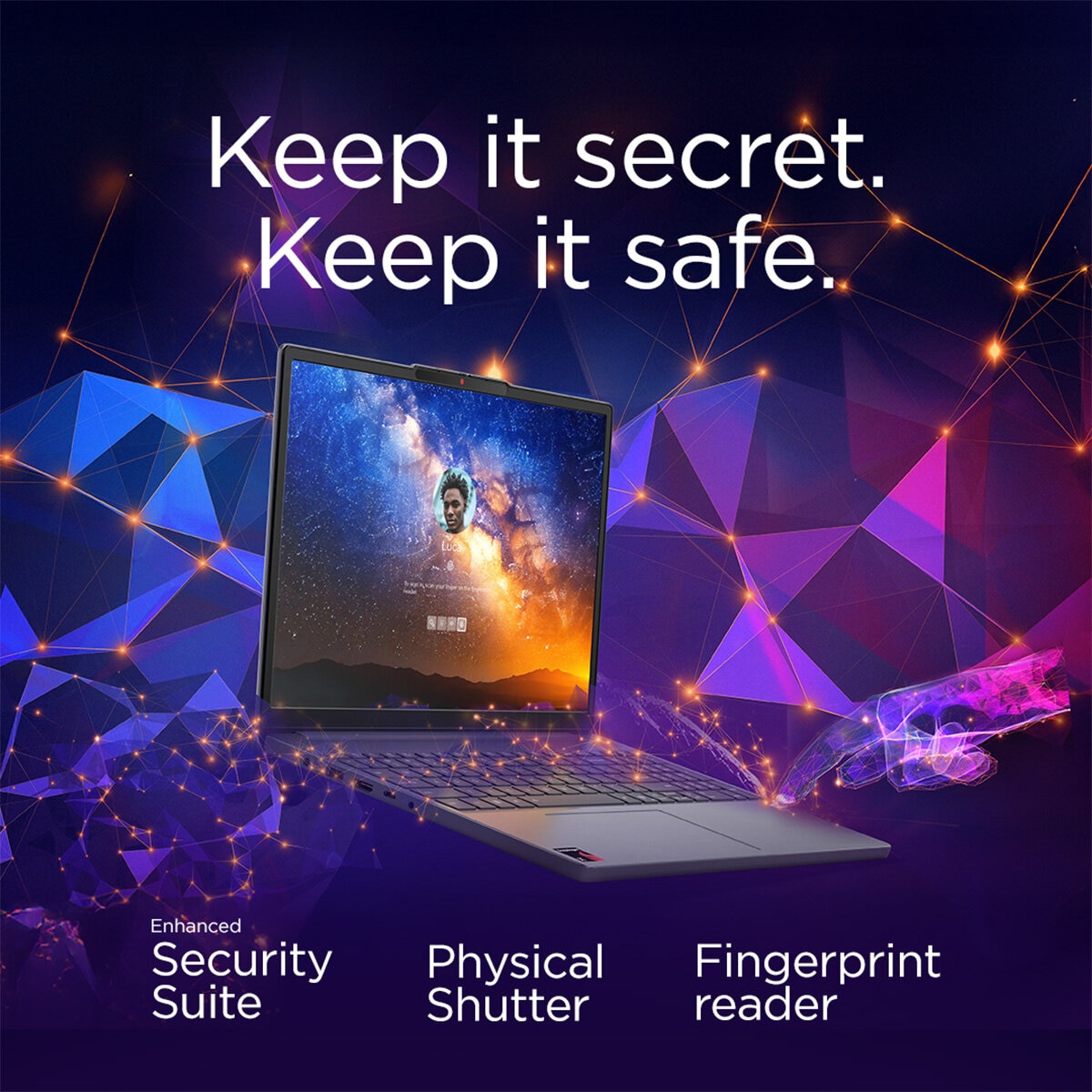 Lenovo IdeaPad Slim 3, Qualcomm Snapdragon X, 16GB 1TB SSD, 15.3 Inch Laptop, 83N7