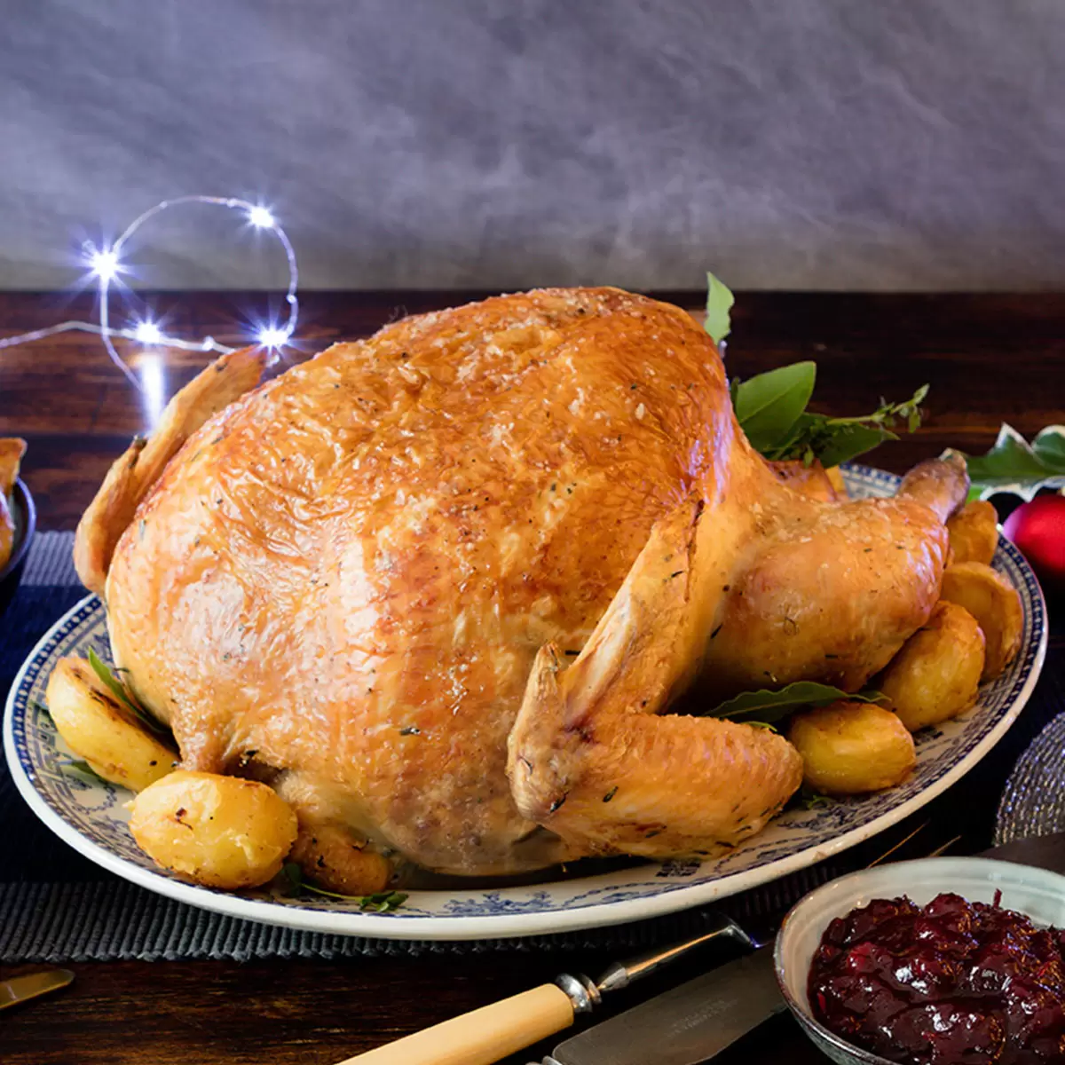 Jimmy's Farm Free Range Rustic Bronze Turkey, 5kg Minimum Weight (Serves 10 -12 people)