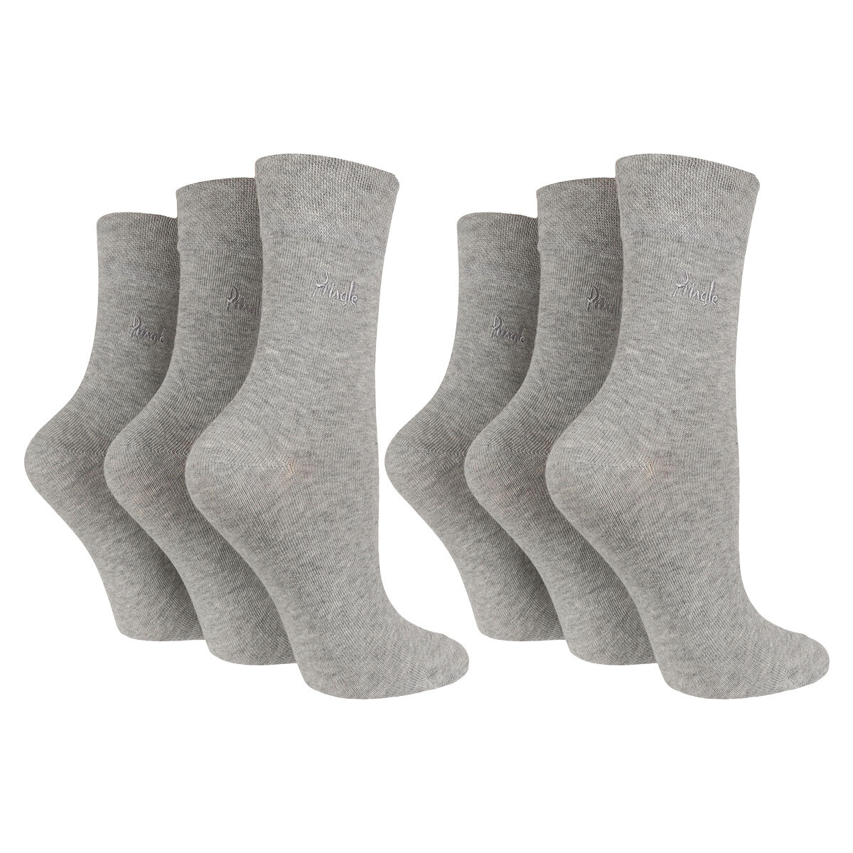 Pringle Ladies Gentle Grip Sock, 2 x 3 Pack