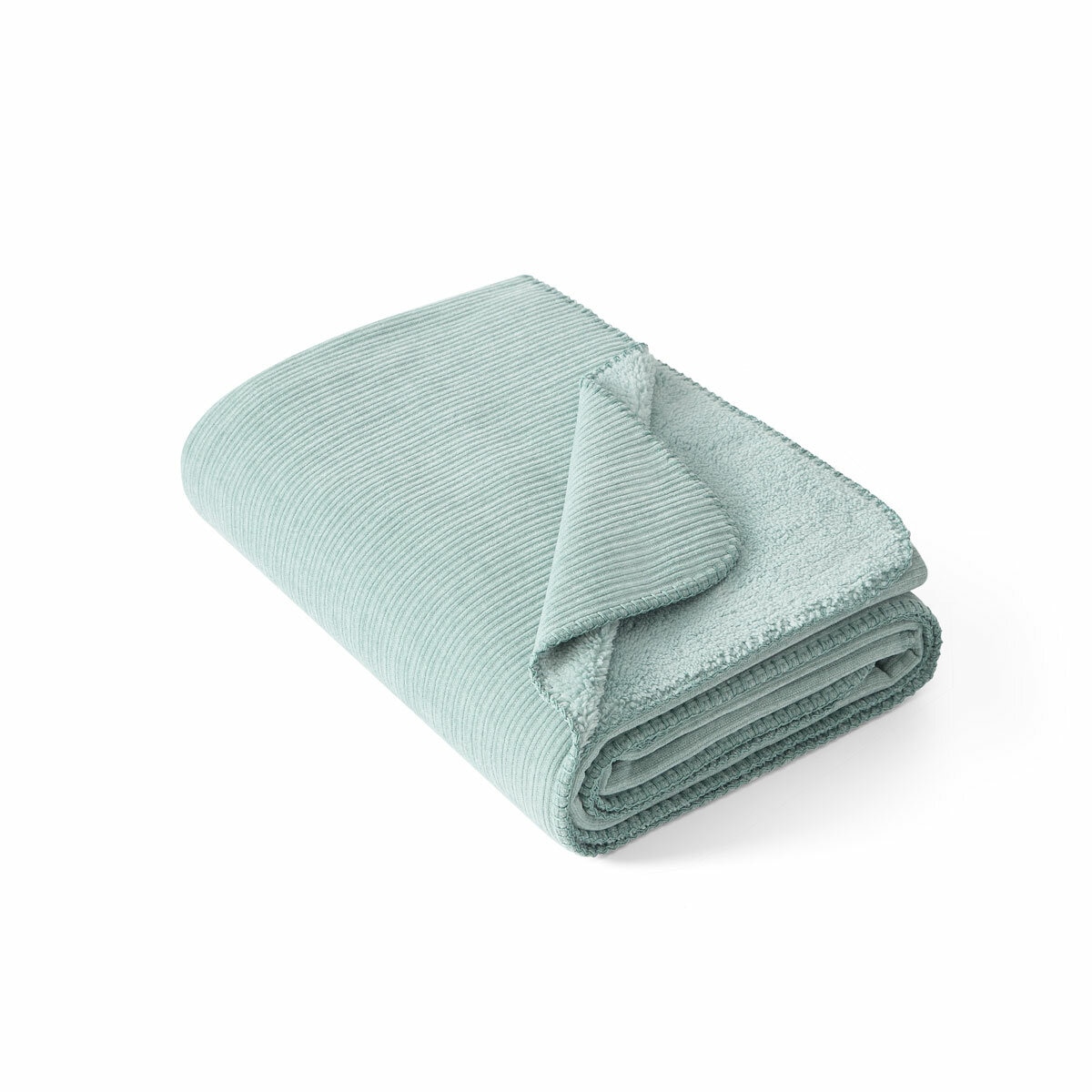 Casual Living Soft Chenille Light Blue Throw, 127 x 178 cm