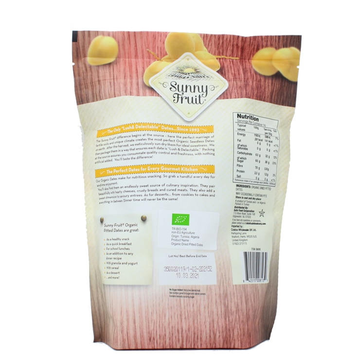 Sunny Fruit Organic Pitted Dates, 794g Costco UK