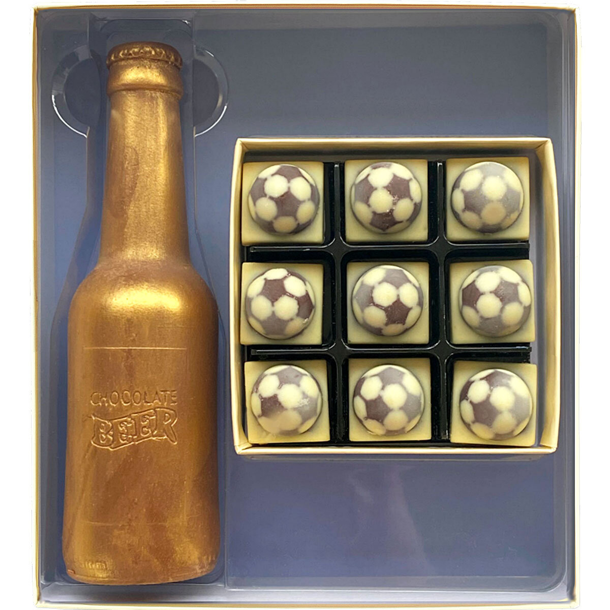 Choc On Choc Chocolate Beer and Footballs