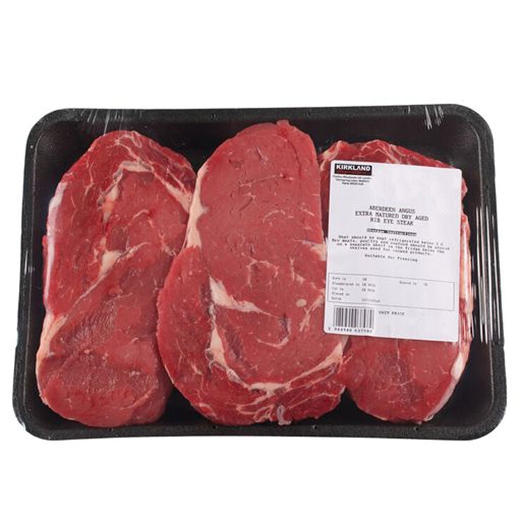 Tray of Aberdeen Angus Cut Ribeye Steaks Tray of Aberdeen Angus Cut Ribeye Steaks