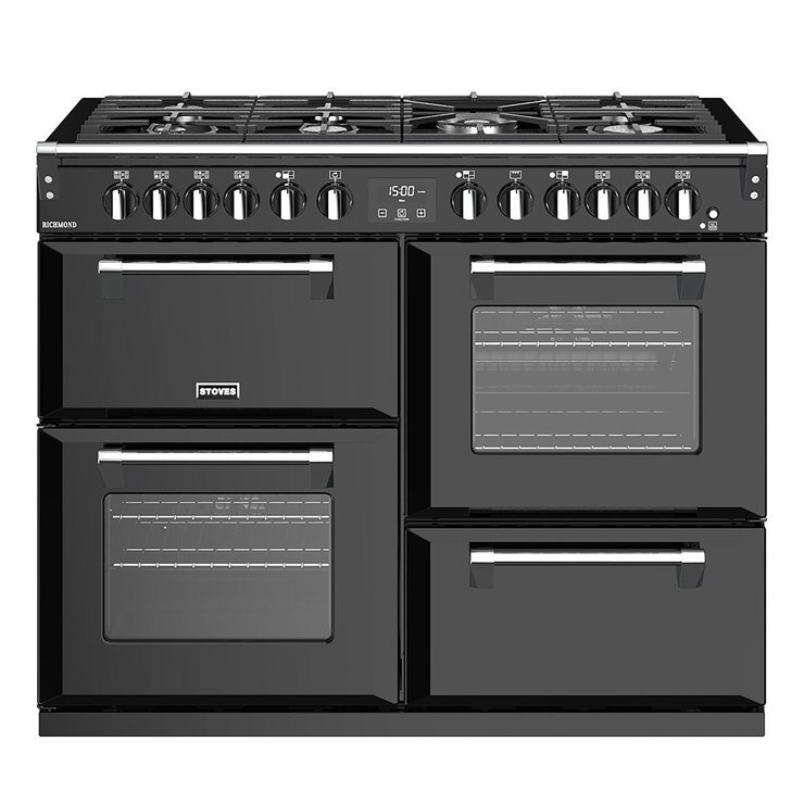 Stoves Richmond S1100DF, 110cm Dual Fuel Range Cooker A Rated in 2