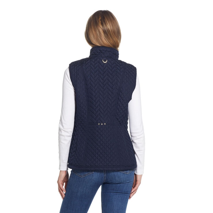 Weatherproof Ladies Quilted Plush Lined Vest