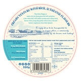 Back label for 550g Insigny Brie