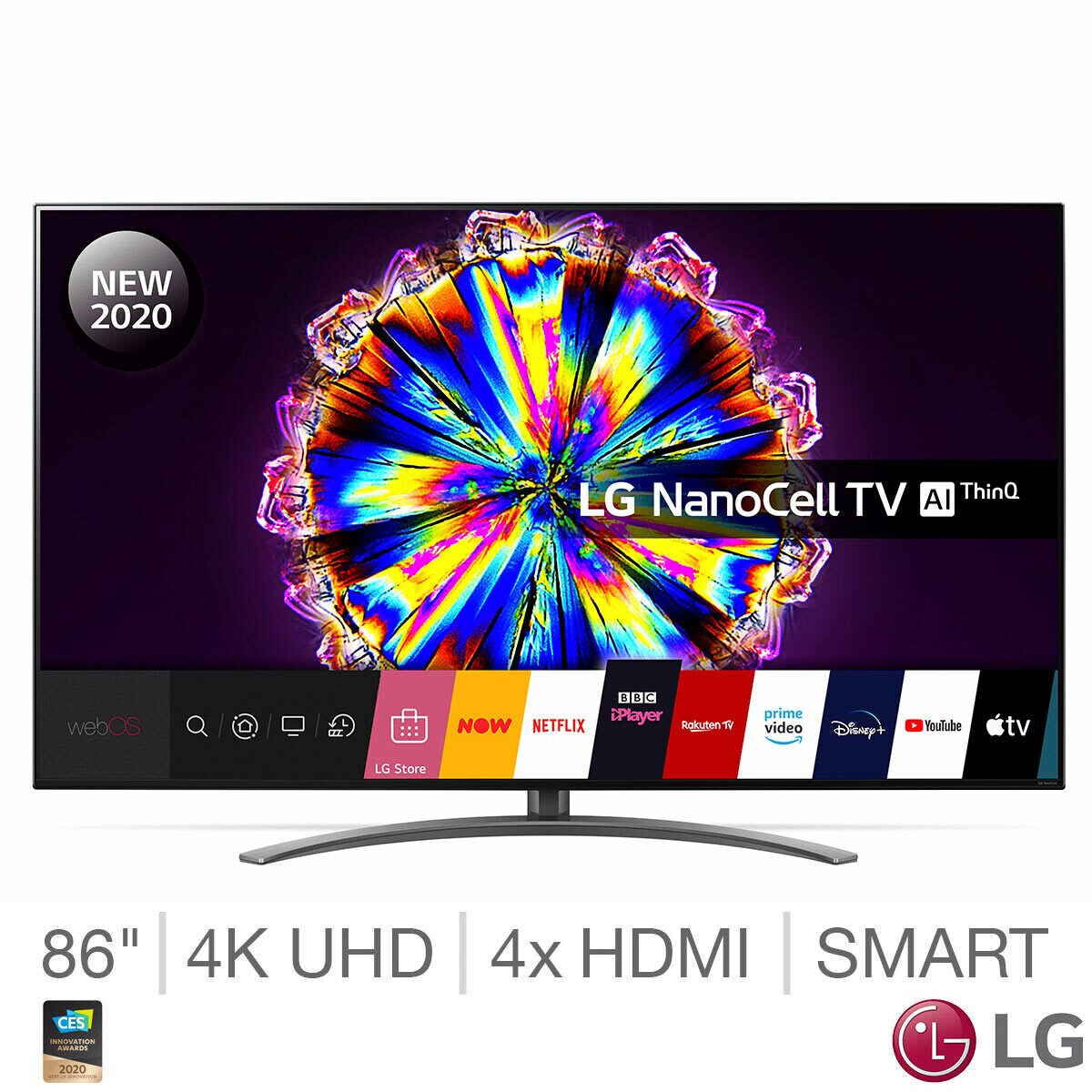 LG 86NANO916NA 86 Inch NanoCell 4K Ultra HD Smart TV | Costco UK
