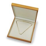 14ct Yellow Gold Herringbone Chain Necklace