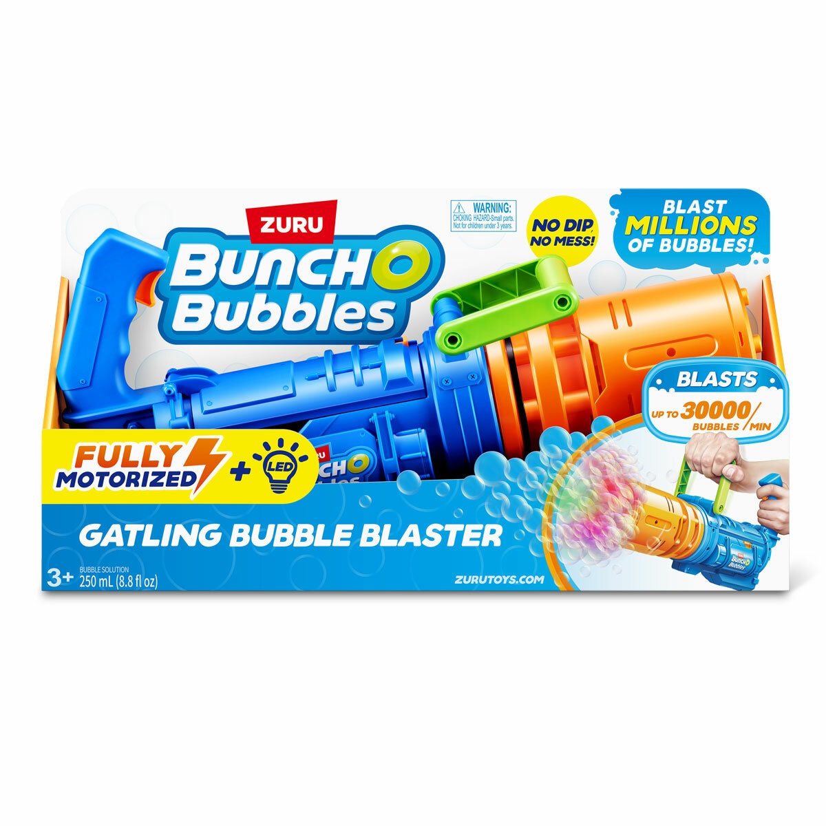 Bunch O Bubbles Spinning Barrel Bubble Blaster by ZURU (3+ Years) Bunch O Bubbles Spinning Barrel Bubble Blaster by ZURU (3+ Years)