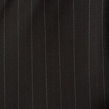 Matty M Women's Pinstripe Pant in Black