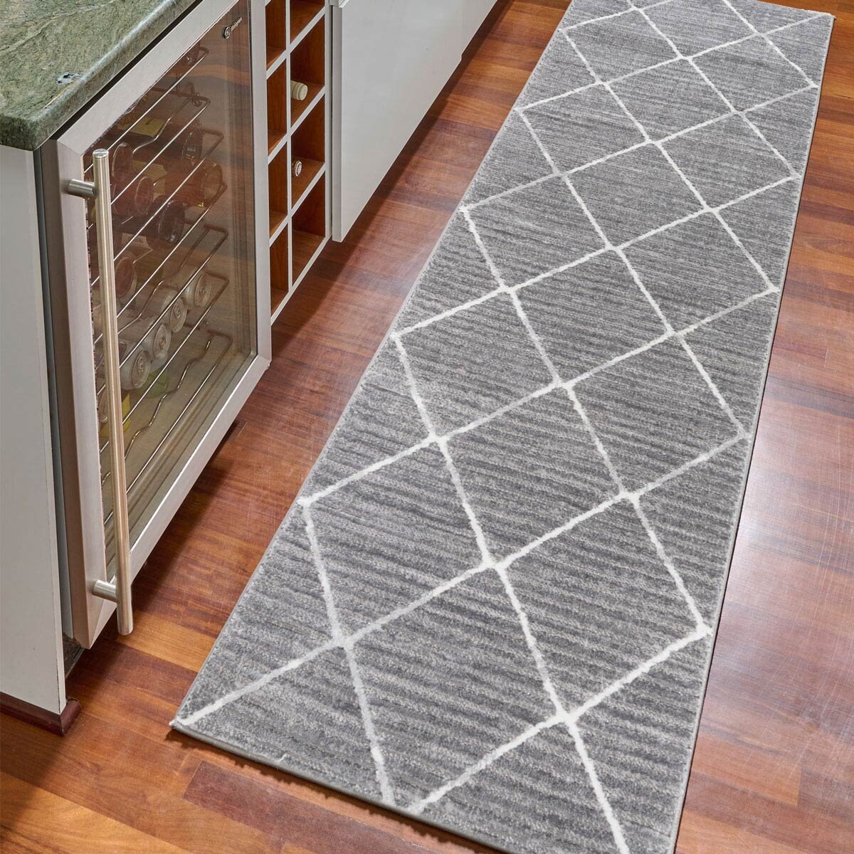 Henley Runner Rug, 66 x 244 cm in 2 Styles Costco UK