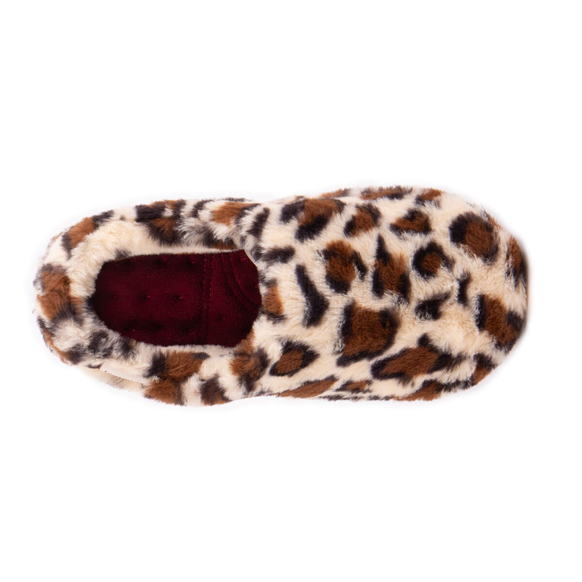 Totes Isotoner Pillowstep Women's Mule Slippers in Animal Print