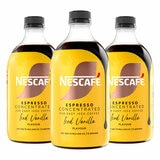 Nescafe Espresso Concentrate, Iced Vanilla Flavour, 3x500ml