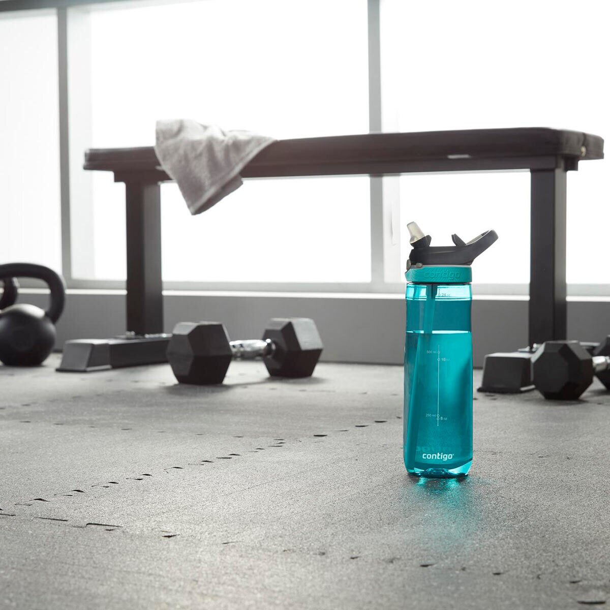 Contigo Autospout Ashland 709ml Water Bottles, 3 Pack in 2 Colours