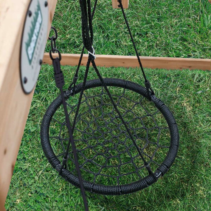 Lifestyle image showing the web swing