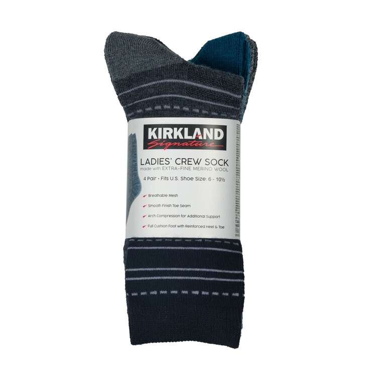Kirkland Signature Ladies Merino Wool Blend Sock