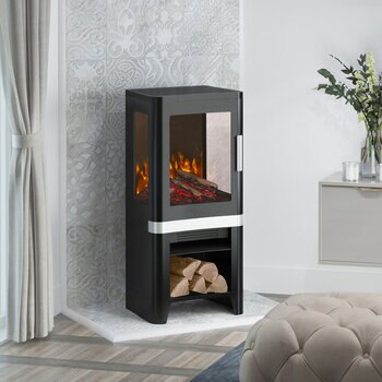 Flare Vue Electric Stove in Black, 1.8kW