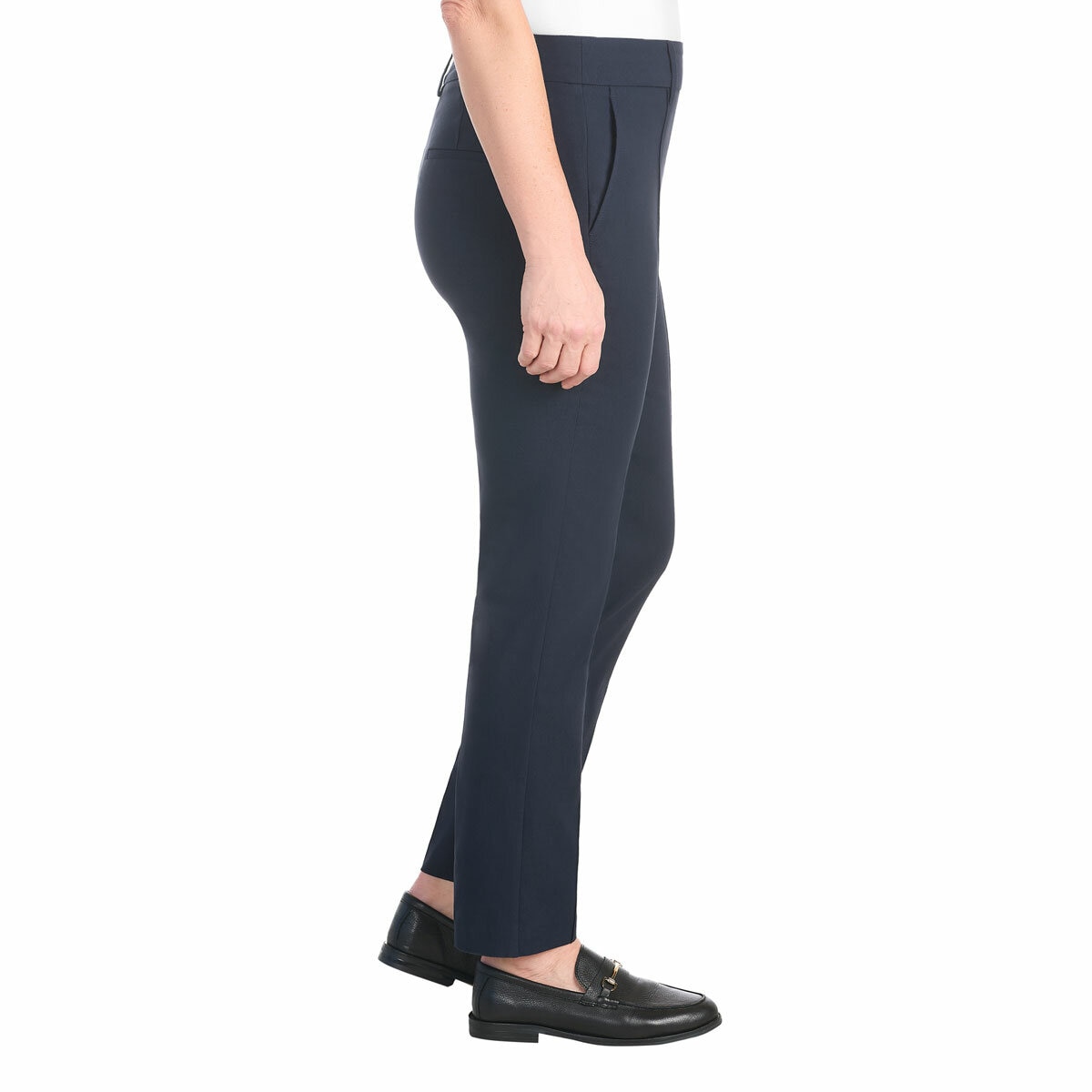 Hilary Radley Pull On Pant in Navy