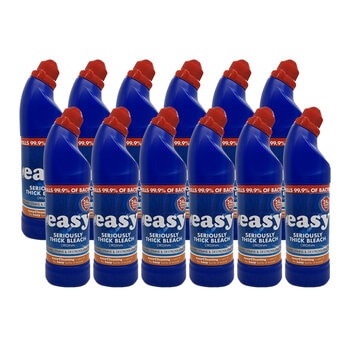 Easy Original Seriously Thick Bleach, 12 x 750ml