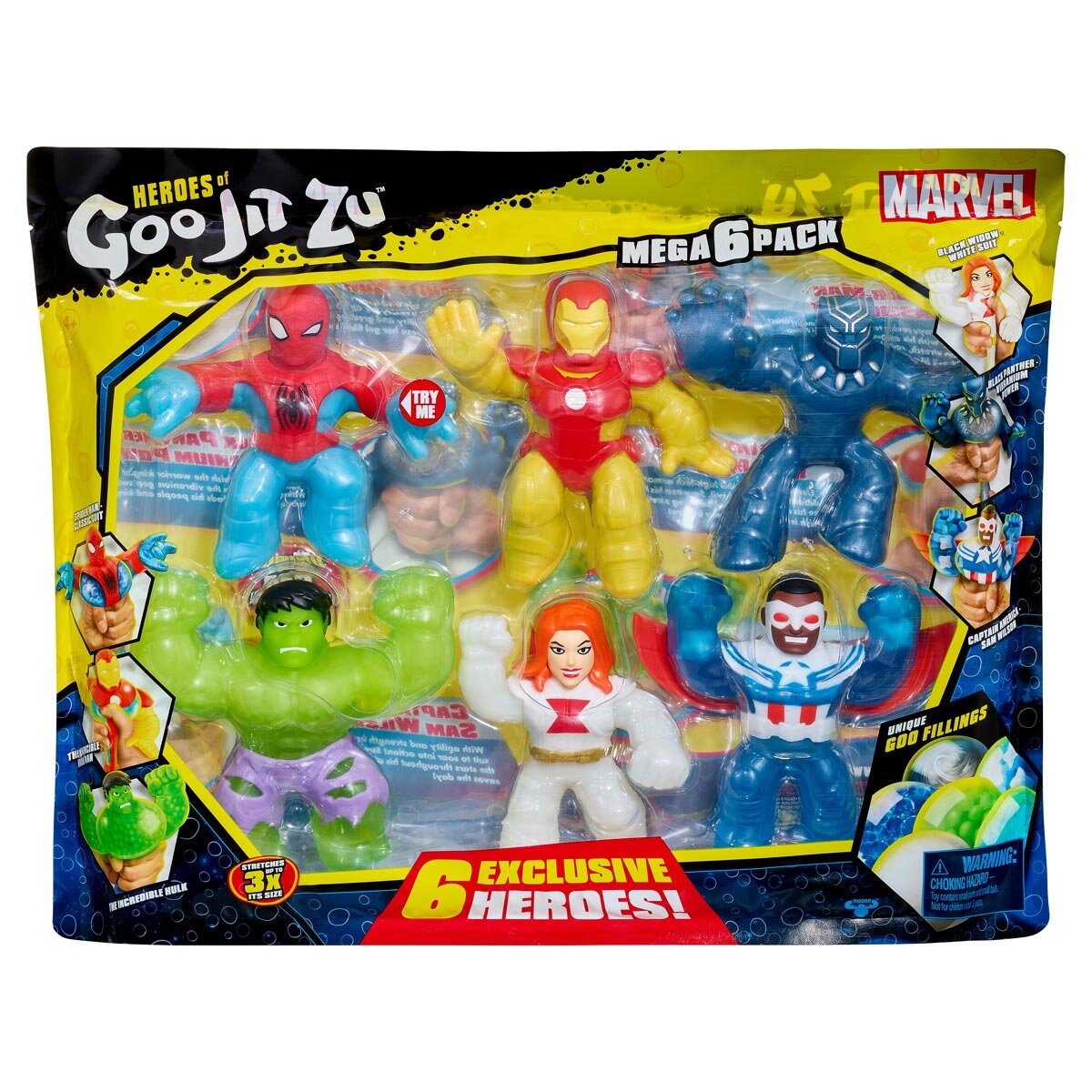 Buy  Marvel Goo Jit Zu 6 Pack Box Image at Costco.co.uk