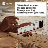 Square Handheld, portable payment terminal with protective case