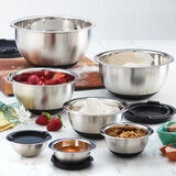 MIU Stainless Steel Mixing Bowls, 14 piece