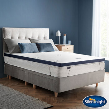 Silentnight Wellbeing Cool Touch Memory Foam Mattress Topper in 3 Sizes