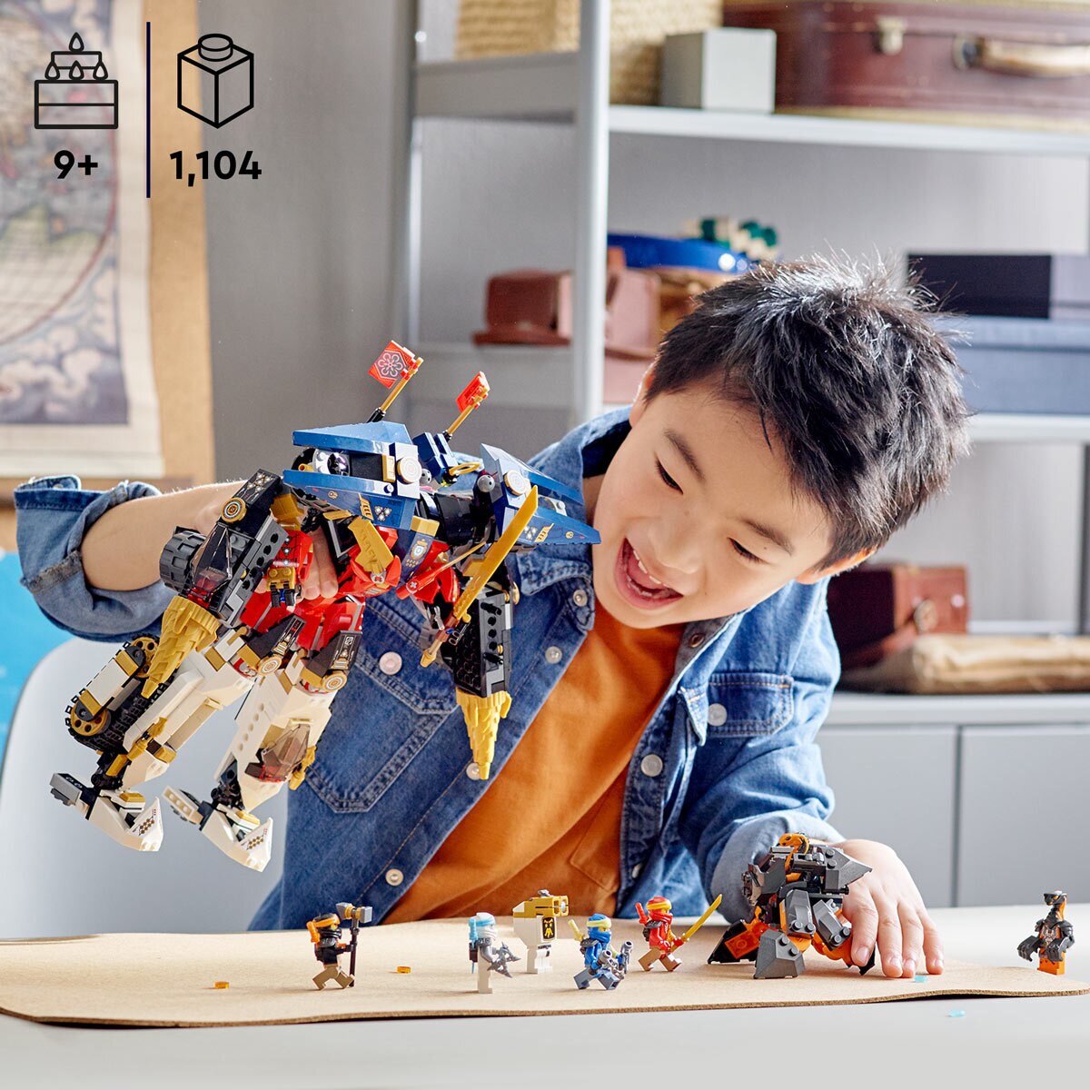 Buy LEGO Ninjago Ninja Ultra Combo Mech Lifestyle Image at Costco.co.uk