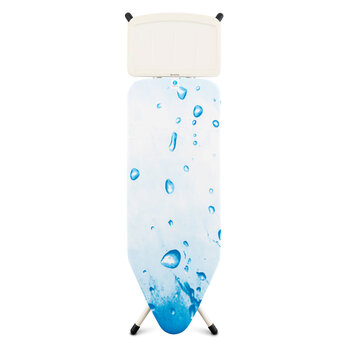 Brabantia Plus Size Steam Ironing Board with Steam Unit Holder, L 124 x W 45 cm