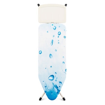 Brabantia Plus Size Steam Ironing Board with Steam Unit Holder, L 124 x W 45 cm