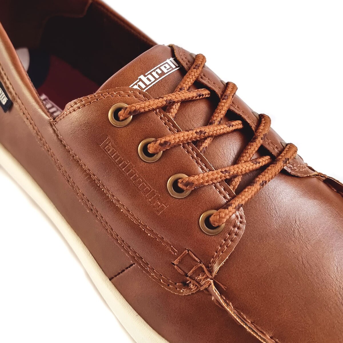 Lambretta Men's Vulkan Boat Shoe in Brown