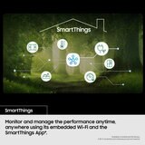 Samsung RH69CG895DS9EU Side by Side Fridge Freezer , D Rated in Silver