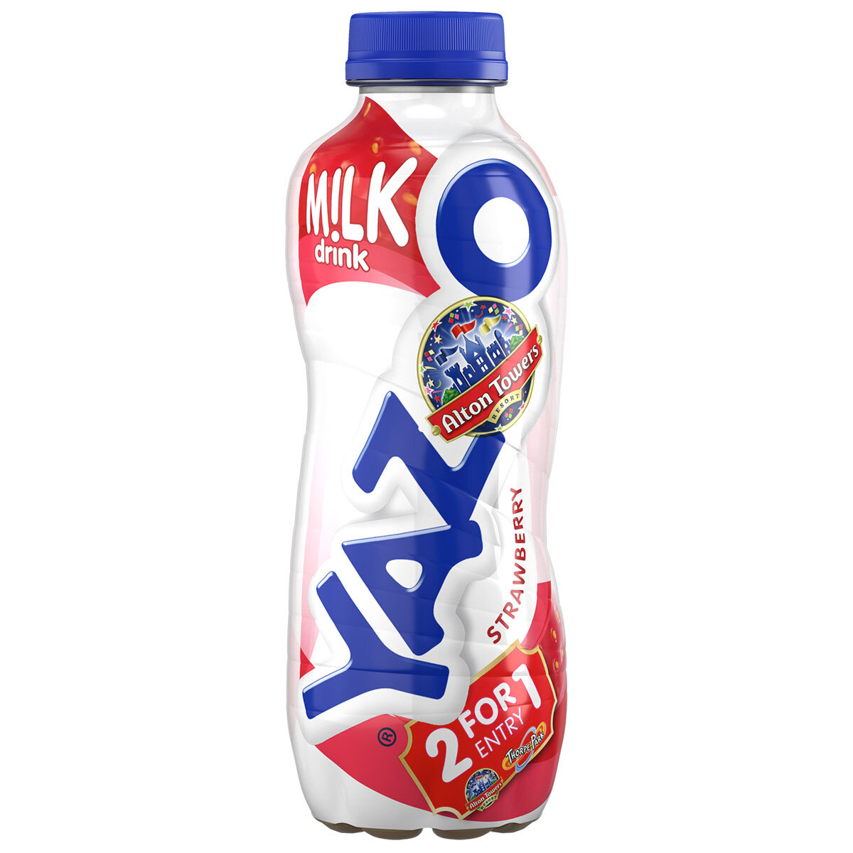 Yazoo Strawberry Milkshake, 10 x 400ml