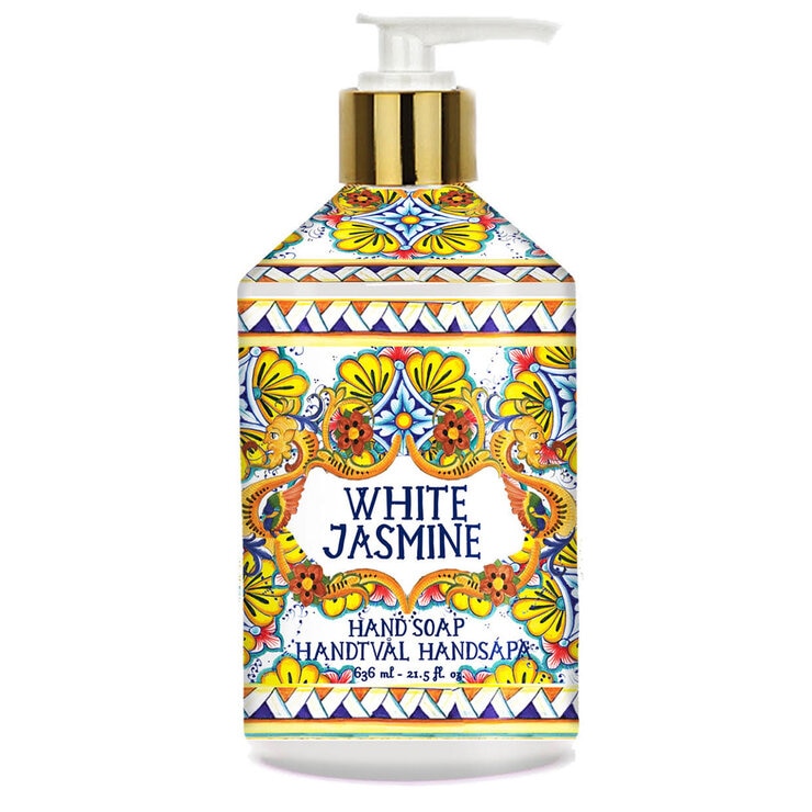 Villa Flora Liquid Soap, White Jasmine Villa Flora Liquid Soap, White Jasmine