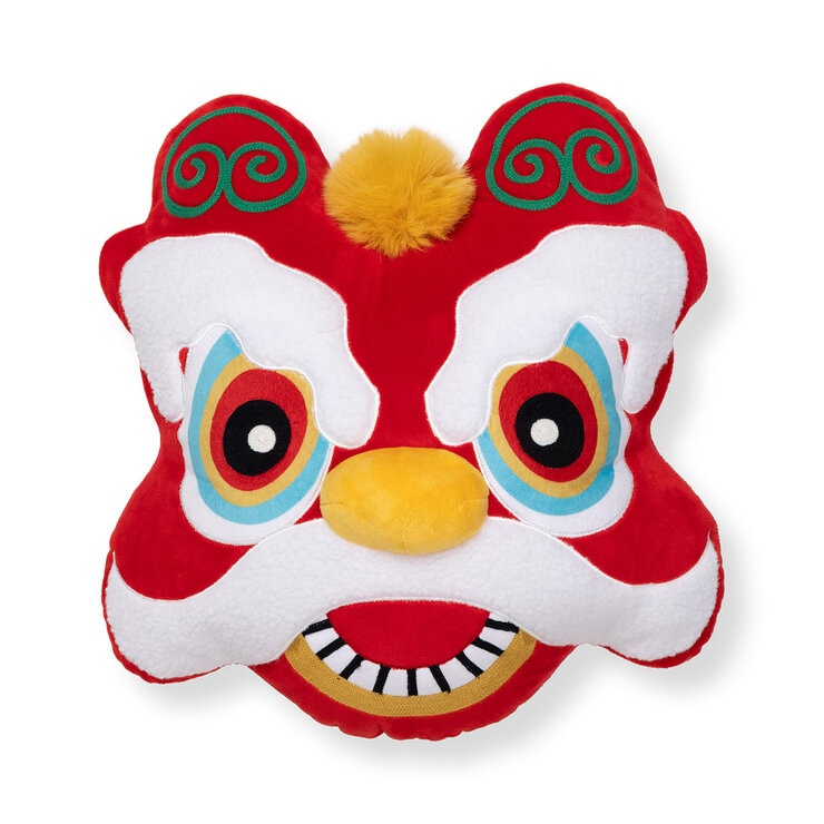 Lunar New Year Dancing Lion Cushion Lunar New Year Dancing Lion Cushion