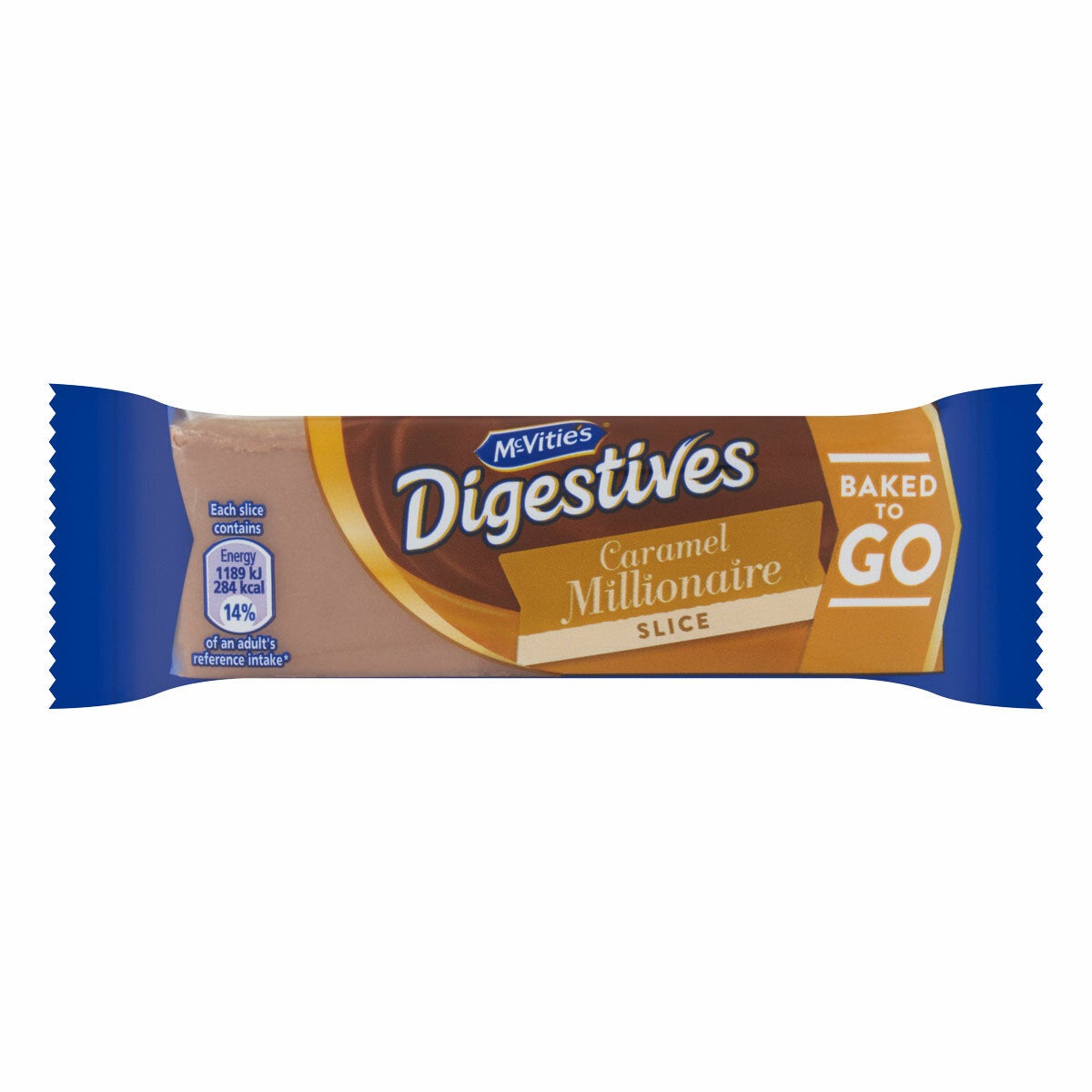 MCVITIES DIGESTIVES CARAMEL SLICE 59G