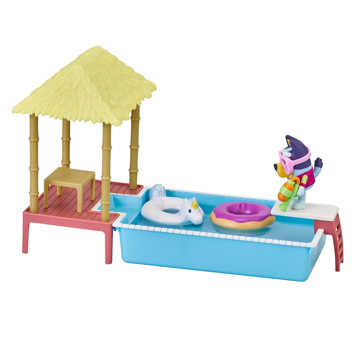 Bluey House Playset with Figure and Accessories Car