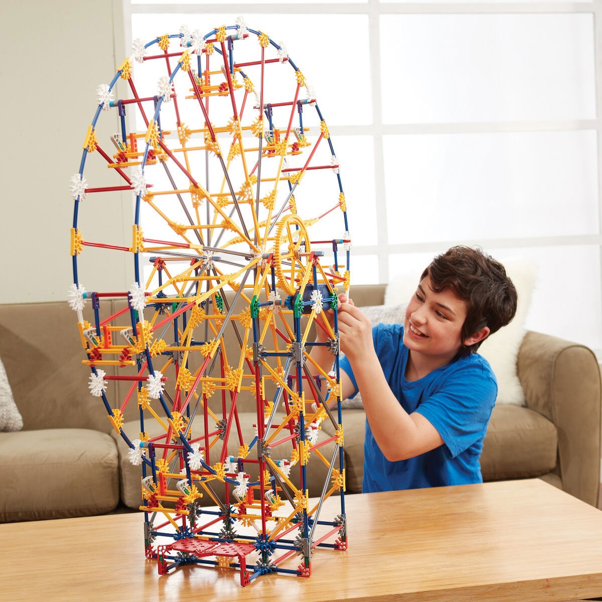 Buy K'nex 3 in 1 Classic Amusement Park Set Lifestyle Image at Costco.co.uk