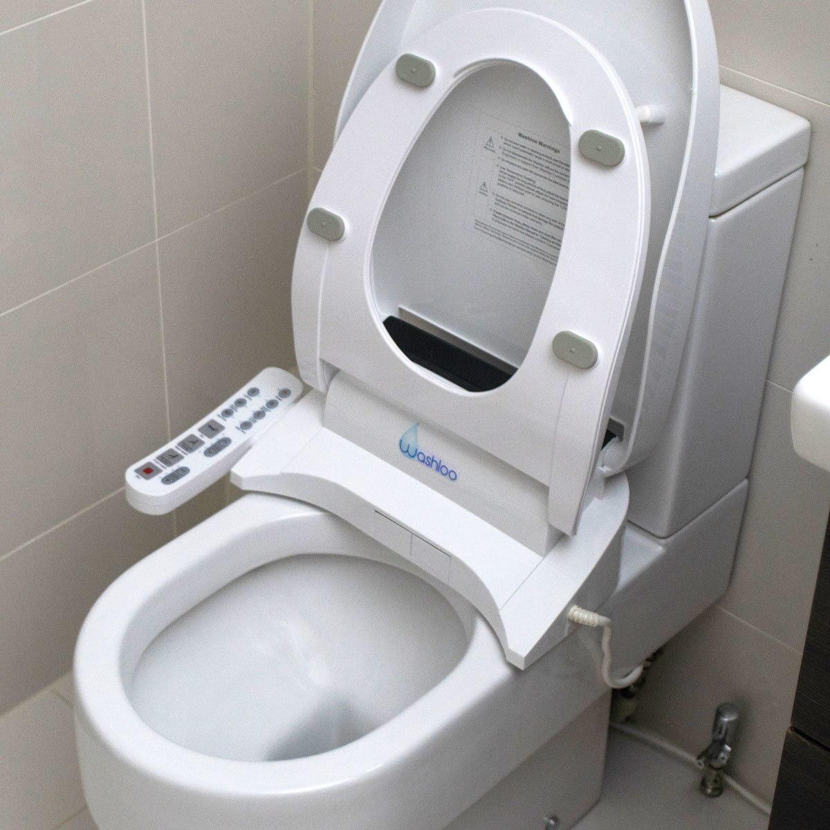 Washloo Omega Smart Electric Bidet Toilet Seat Costco UK