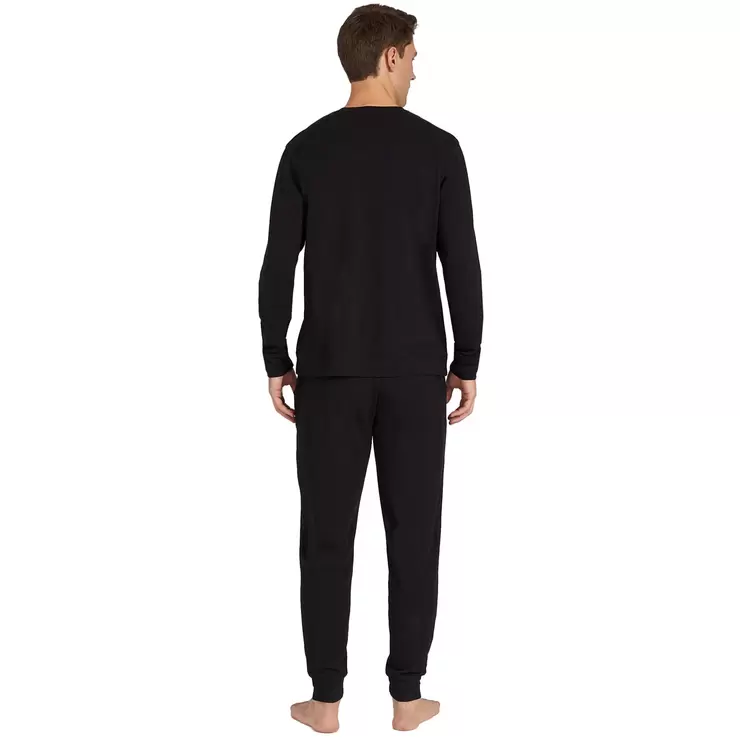 32 Degrees Men's Ultra Stretch Cotton Lounge Set in Black 32 Degrees Men's Ultra Stretch Cotton Lounge Set in Black