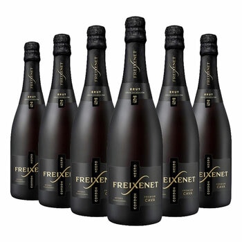 Freixenet Cordon Negro Cava, 6 x 75cl