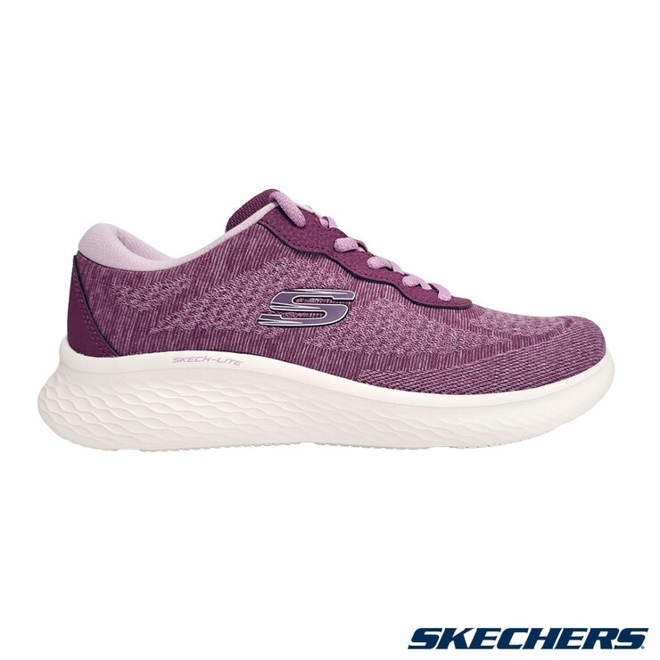 Skechers Ladies Lite Pro Trainer in Plum Skechers Ladies Lite Pro Trainer in Plum