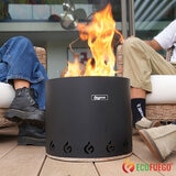 Eco Fuego Steel Fire Pit Bundle + Cover