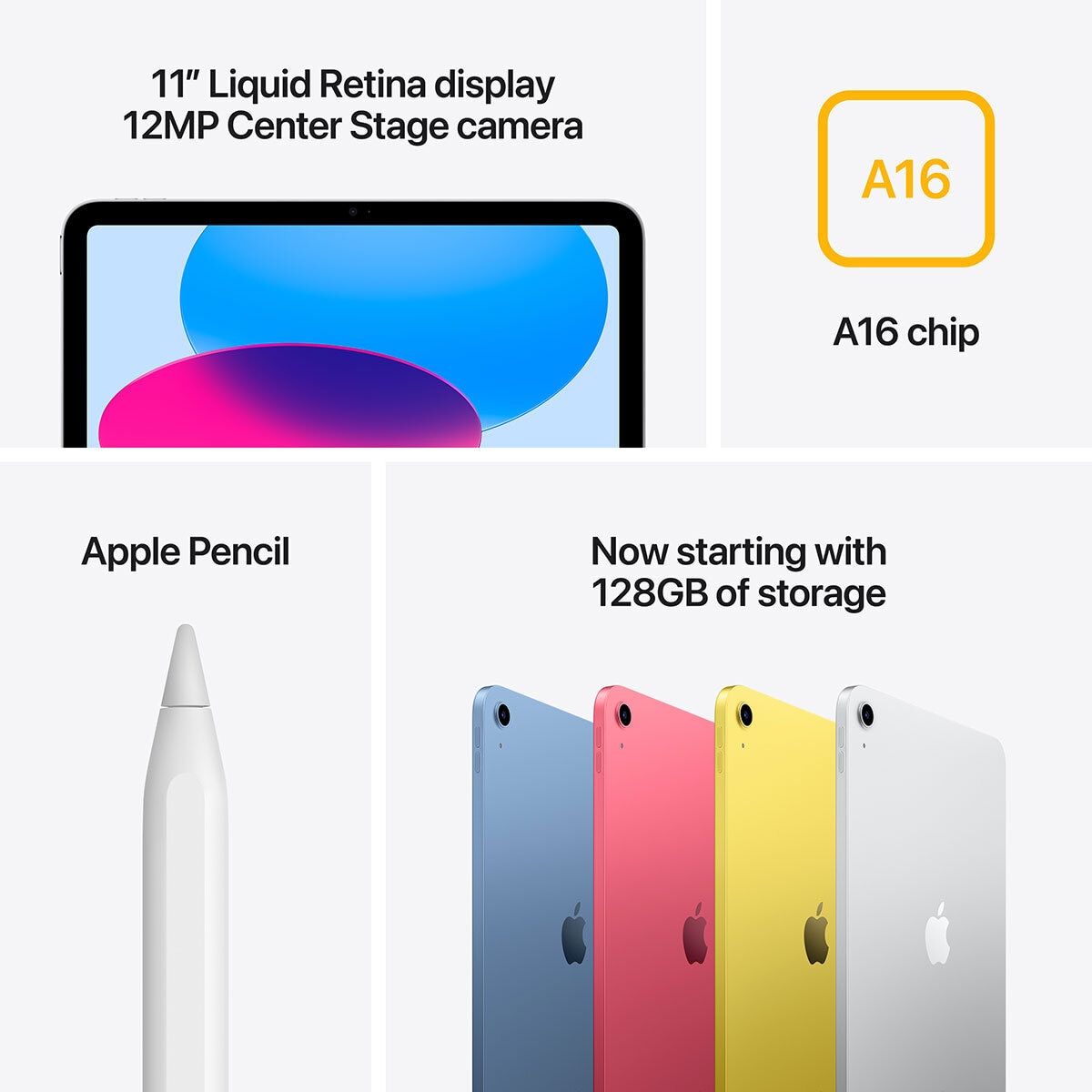 Apple iPad (A16) Wi-Fi and Cellular 512GB in Silver at costco.co.uk